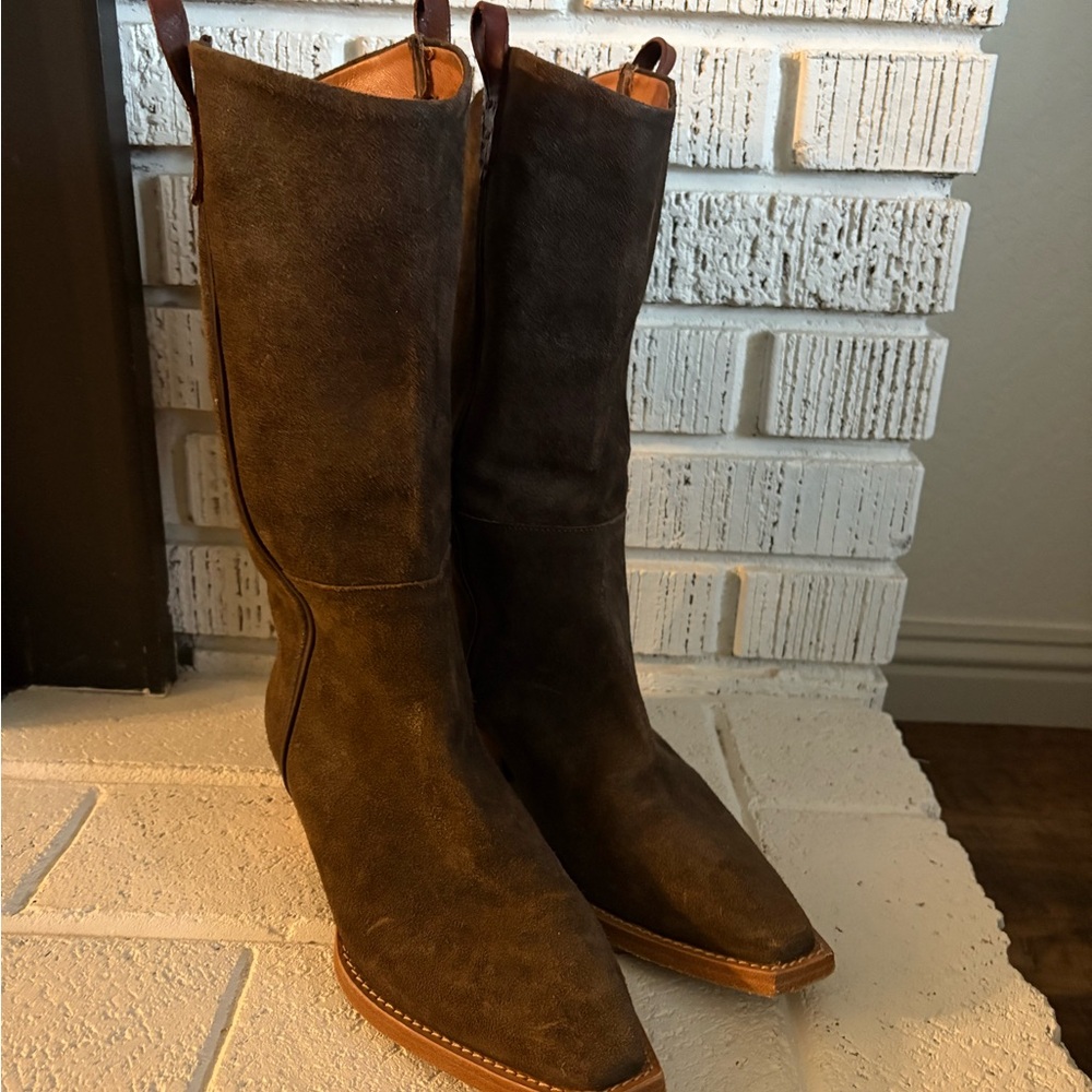We The Free Dark Brown Western Boots